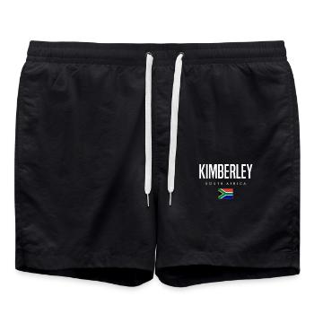Kimberley, Afrique du Sud - Short de bain - noir - Devant - AI Model Male 185 light (185cm)