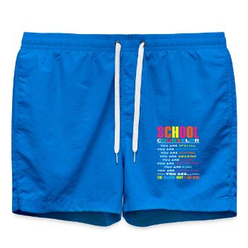 Schulberater Inspirierende Worte - Badeshorts - Cobalt blue - Vorne