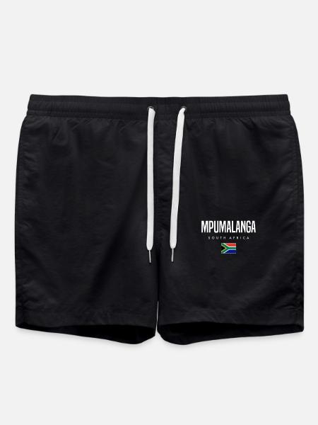 Mpumalanga Südafrika - Badeshorts - Schwarz