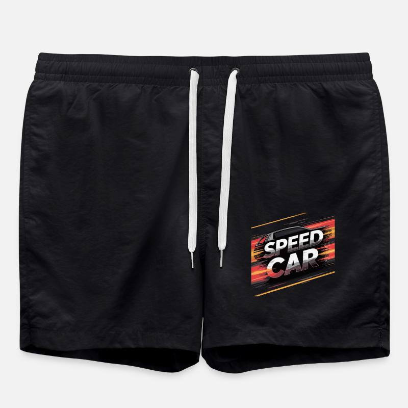 PERFORMANCE-AUTO - Badeshorts - Schwarz
