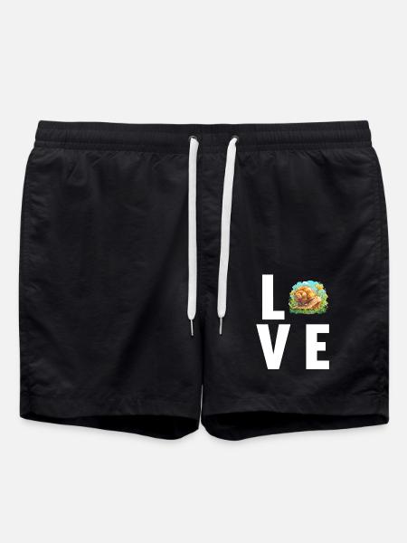 Snails Snail - Swim Trunks - black