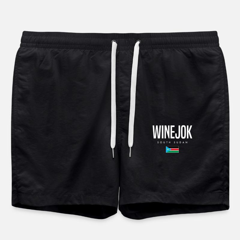 Winejok South Sudan - Swim Trunks - black