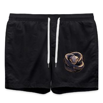 Serpents Serpent - Short de bain - noir - Devant - AI Model Male 185 light (185cm)