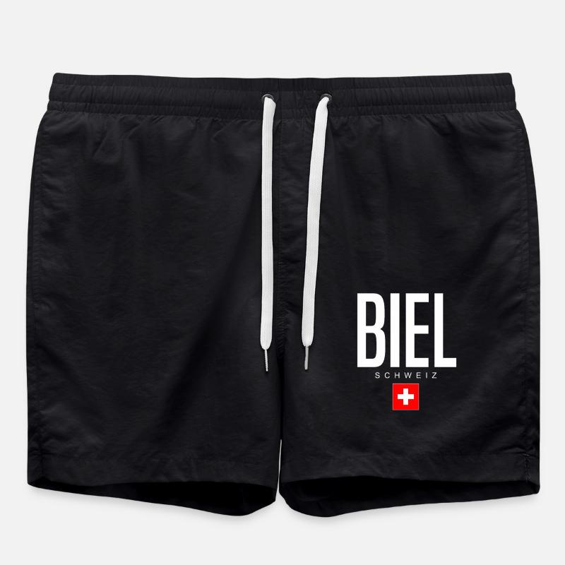 Bienne, Suisse - Short de bain - noir