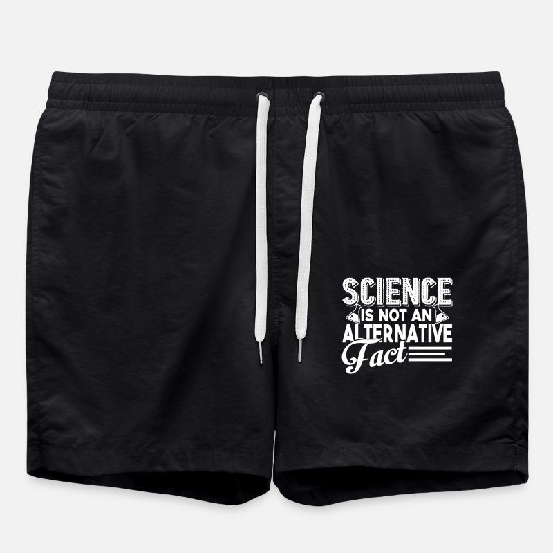 Science Is Not Alternative - Swim Trunks - black