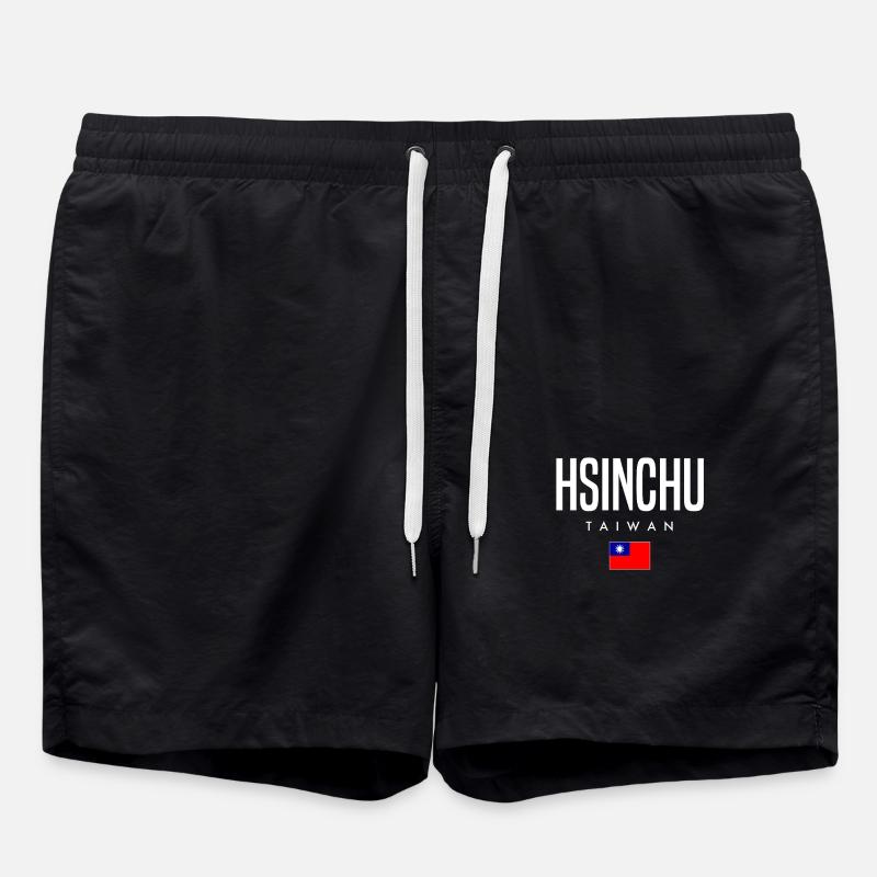 Hsinchu, Taiwan - Swim Trunks - black
