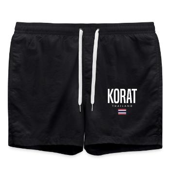Korat Thaïlande - Short de bain - noir - Devant - AI Model Male 185 light (185cm)