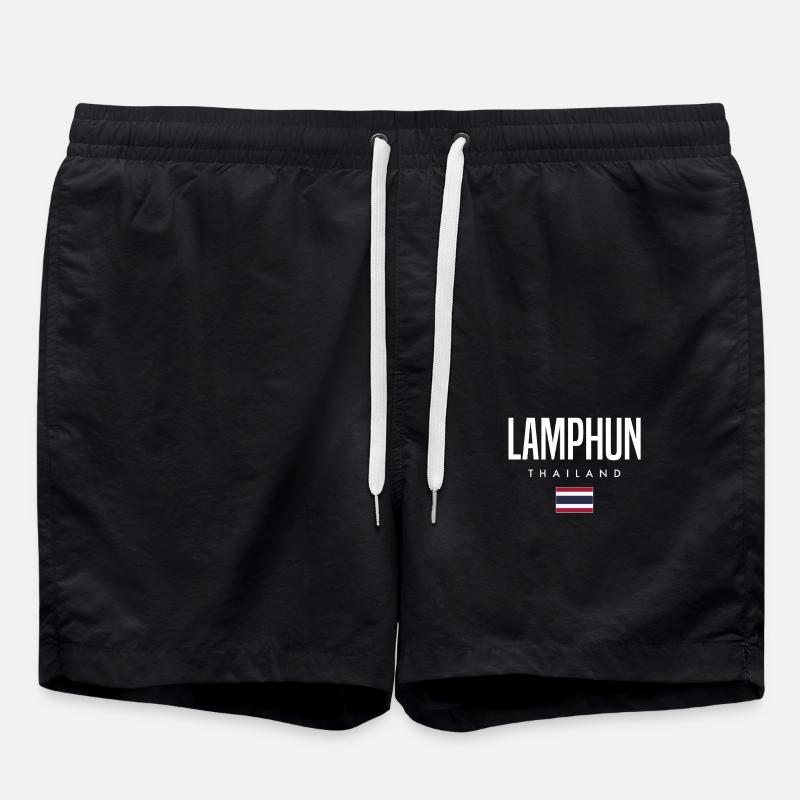 Lamphun Thailand - Swim Trunks - black