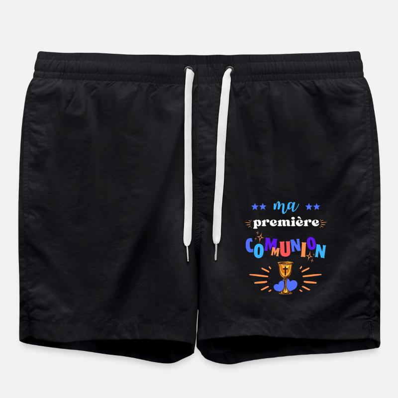 Ma Premiere Communion Garçon - Short de bain - noir