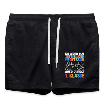 Kiata Farewell Première école Inscription à l’école primaire Écolier - Short de bain - noir - Devant - AI Model Male 185 light (185cm)