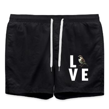 Moineaux Moineau - Short de bain - noir - Devant - AI Model Male 185 light (185cm)