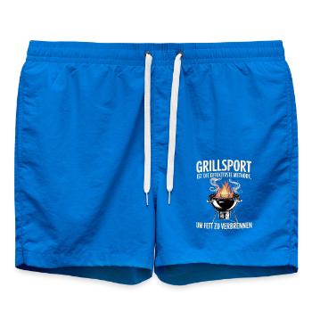 Grillades : le moyen le plus efficace de perdre de la graisse - Short de bain - cobalt blue - Devant