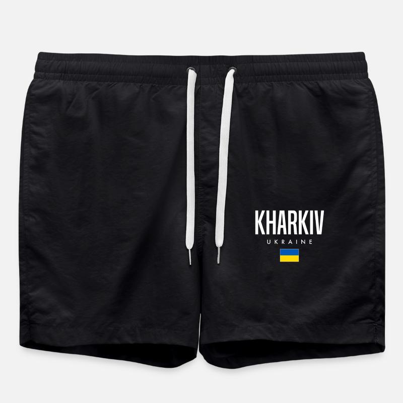 Kharkiv, Ukraine - Short de bain - noir