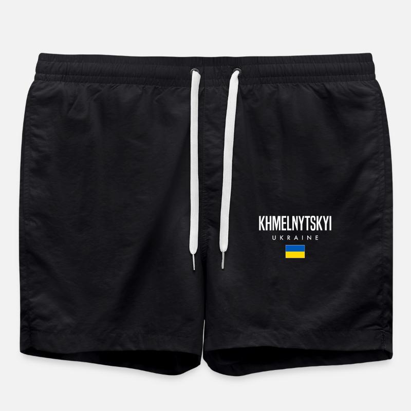 Khmelnytskyi Ukraine - Badeshorts - Schwarz