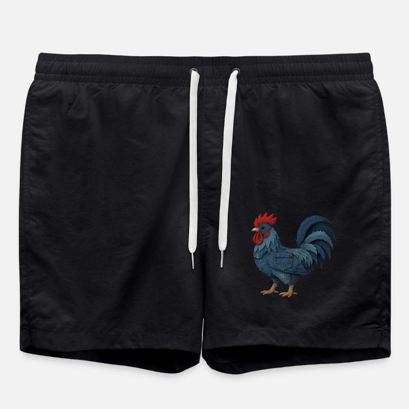 Hahn Denim - Badeshorts - Schwarz
