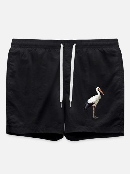 Storks Stork - Swim Trunks - black