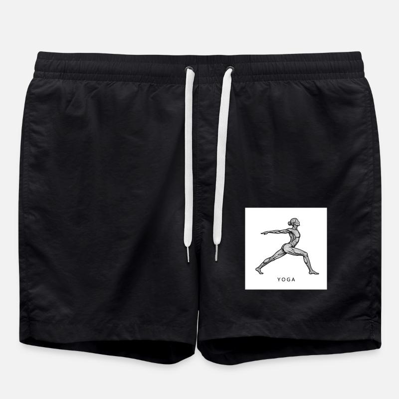 Yoga - Short de bain - noir