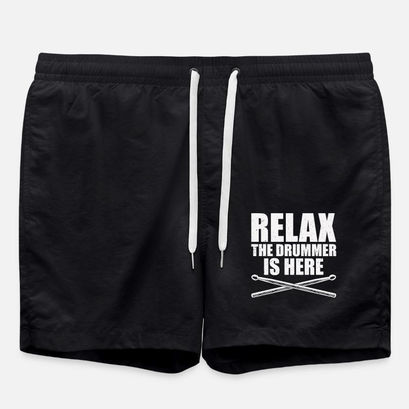 Drummer - Swim Trunks - black