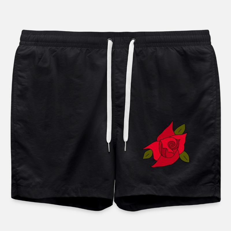 Saint-Valentin, Saint-Valentin, Saint-Valentin - Short de bain - noir