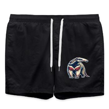 Anteater - Swim Trunks - black - Front - AI Model Male 185 light (185cm)