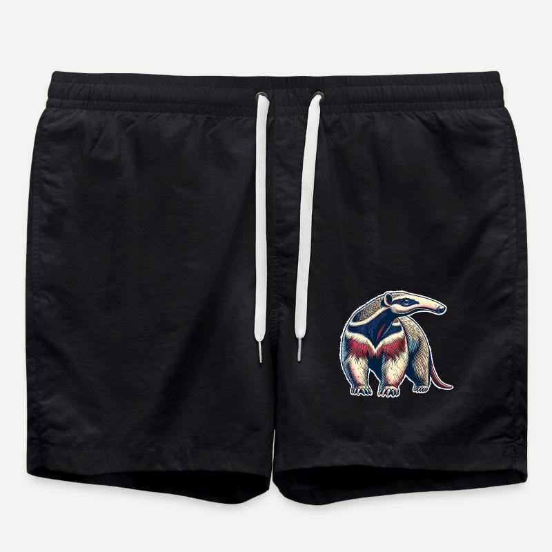 Anteater - Swim Trunks - black