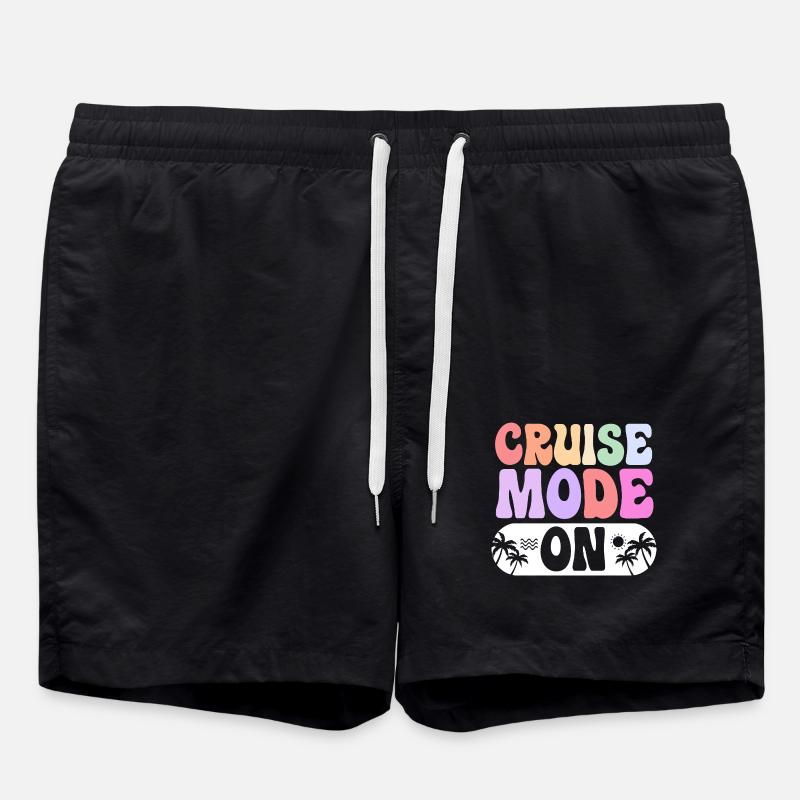 Cruise Cruise Ship - Swim Trunks - black