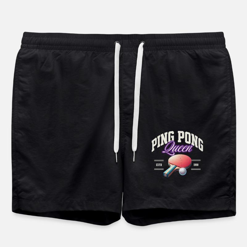 Table tennis - Swim Trunks - black
