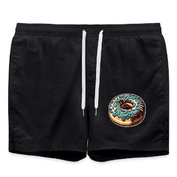 Beignet - Short de bain - noir - Devant - AI Model Male 185 light (185cm)