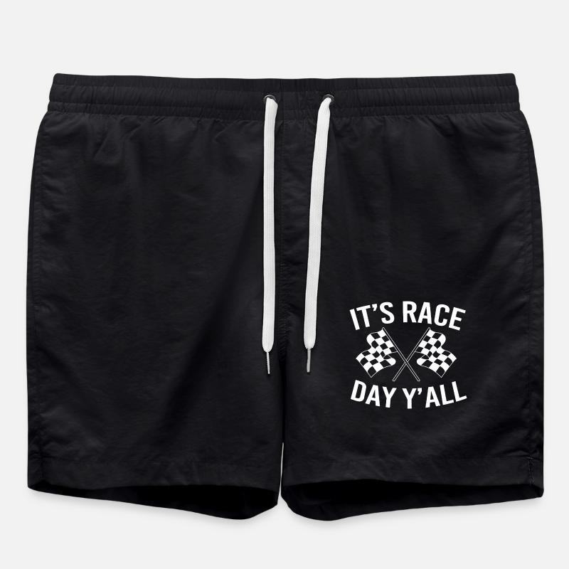 Drag Race - Badeshorts - Schwarz