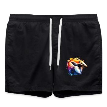 Anteater - Swim Trunks - black - Front - AI Model Male 185 light (185cm)