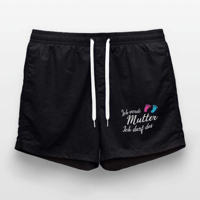 Ich werde Mutter Ich darf Das Badeshorts