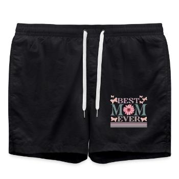 Maman - Short de bain - noir - Devant - AI Model Male 185 light (185cm)