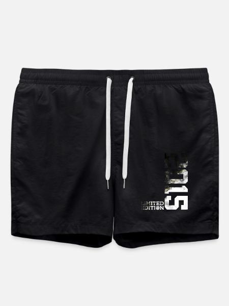 LIMITED EDITION 2015 COOL 11. GEBURTSTAG - Badeshorts - Schwarz
