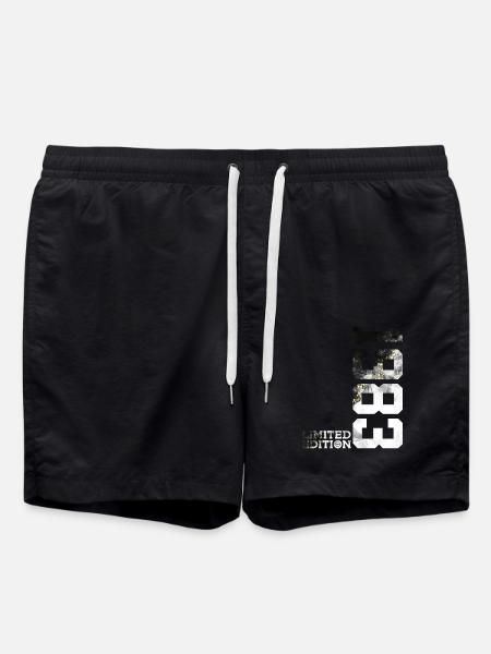 43RD BIRTHDAY LIMITED EDITION 1983 - Swim Trunks - black