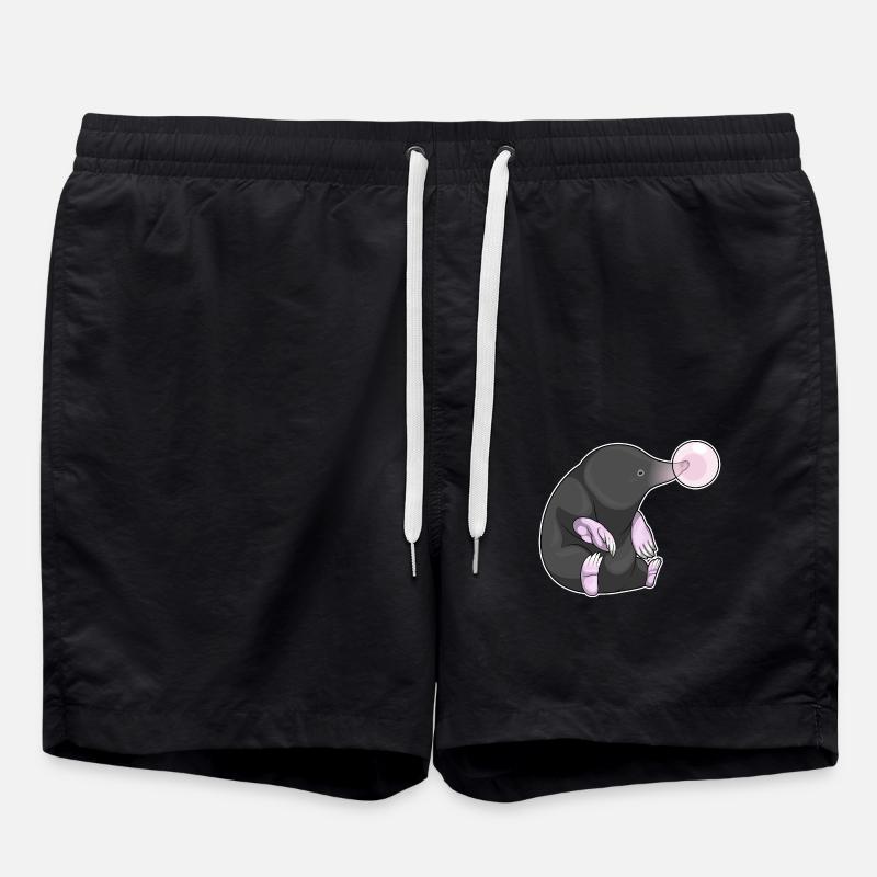 Gomme à mâcher taupe - Short de bain - noir