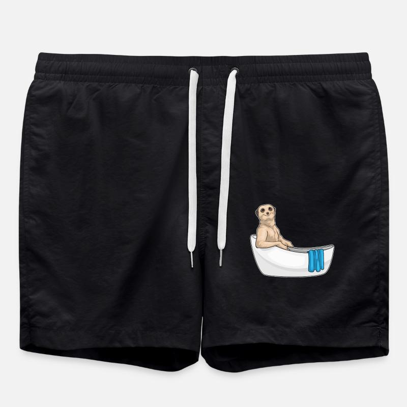 Baignoire Meerkat - Short de bain - noir