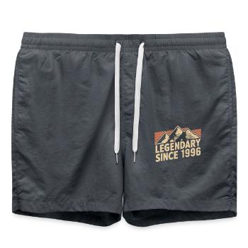 Légendaire depuis 1996 Anniversaire - Short de bain - charbon - Devant - AI Model Male 185 light (185cm)