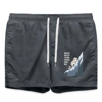 Montée raide Capricorne Paresseux Toujours en hausse - Short de bain - charbon - Devant - AI Model Male 185 light (185cm)