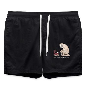 Signe du zodiaque Scorpion Paresseux : Ne piquez pas le - Short de bain - noir - Devant - AI Model Male 185 light (185cm)