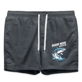 Mode requin : design maritime toujours actif - Short de bain - charbon - Devant - AI Model Male 185 light (185cm)
