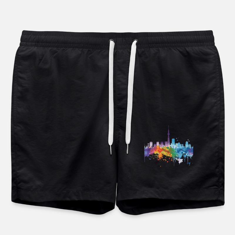 Takatsuki - Swim Trunks - black
