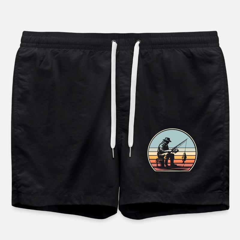 Pêche Pêcheurs Pêche - Short de bain - noir