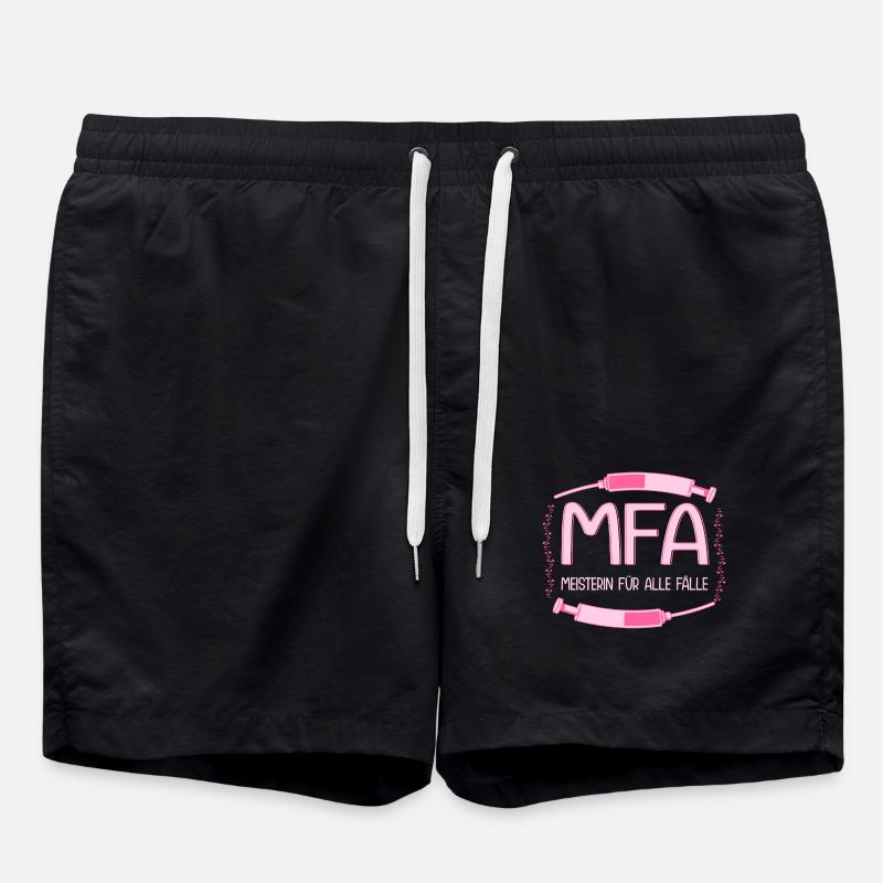 MFA Master Medical Assistant - Swim Trunks - black