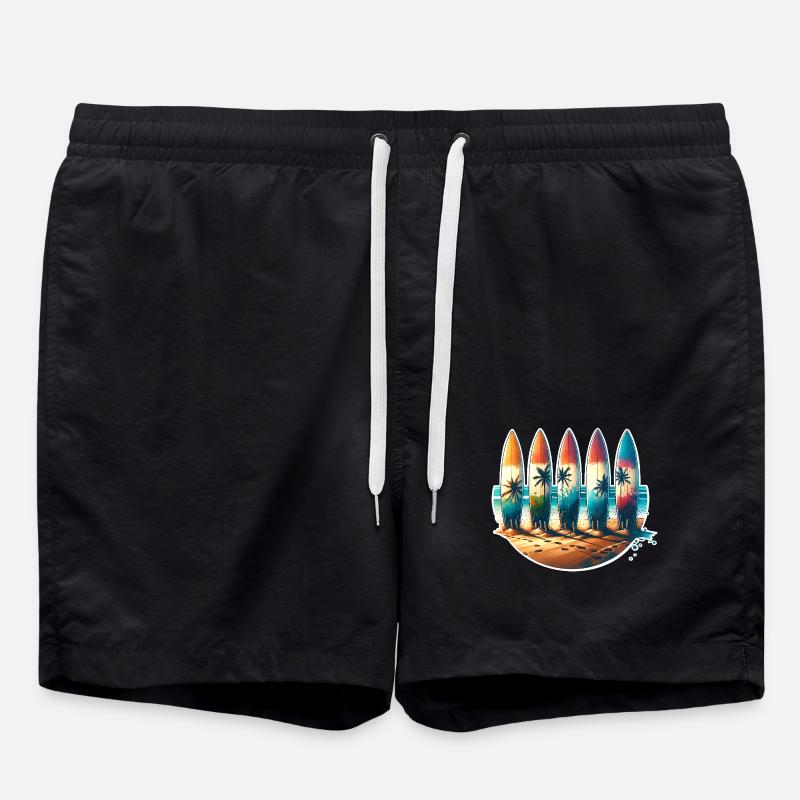 Surfeurs - Short de bain - noir