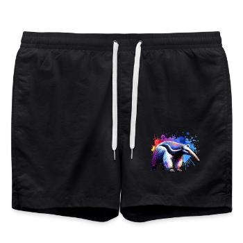 Anteater - Swim Trunks - black - Front - AI Model Male 185 light (185cm)