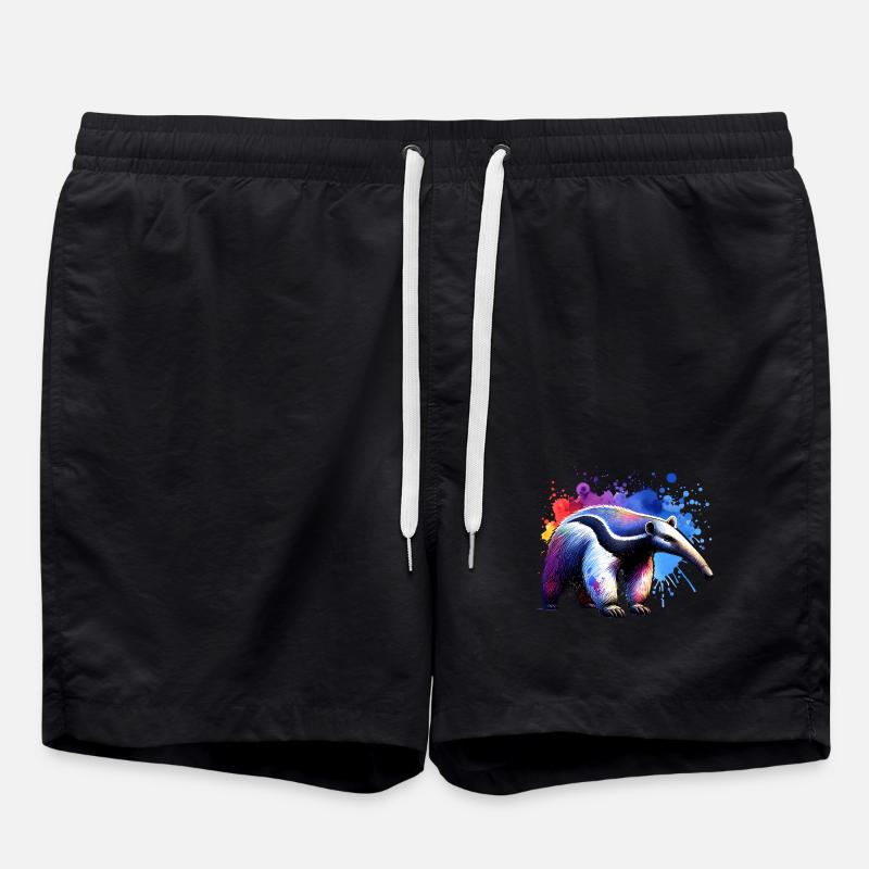 Anteater - Swim Trunks - black