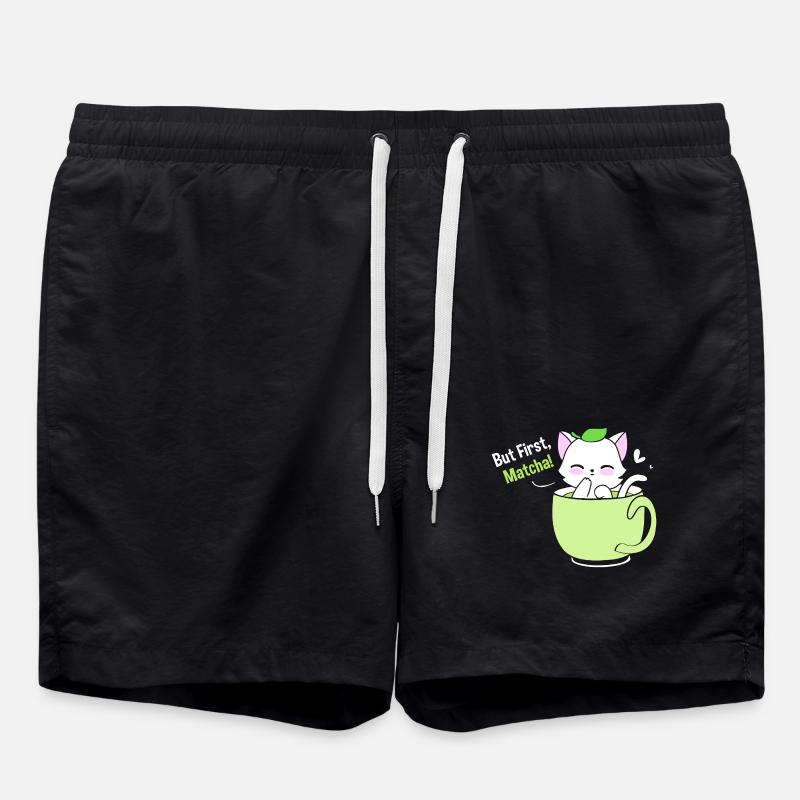 Matcha Tee - Badeshorts - Schwarz