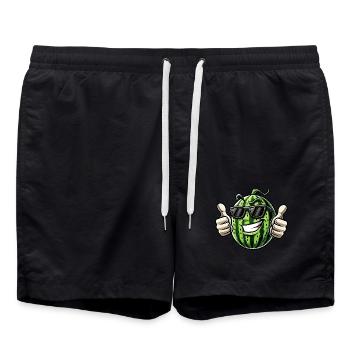 Cool Melon Lunettes de soleil fruitées South Fruit - Short de bain - noir - Devant - AI Model Male 185 light (185cm)