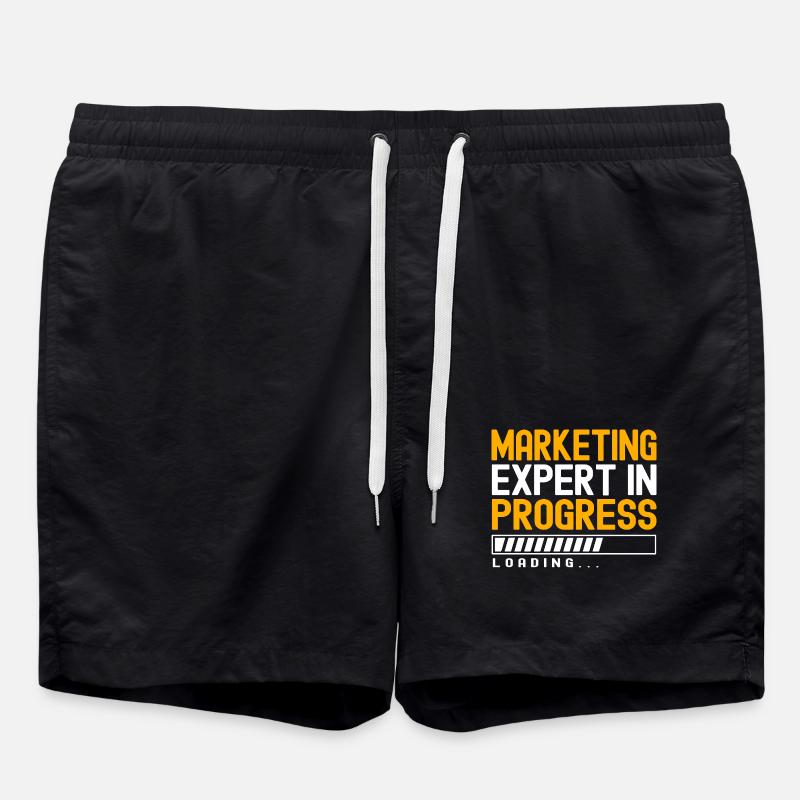 Marketing Manager Experte - Badeshorts - Schwarz
