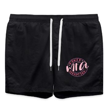 MFA Power Medical Assistant - Swim Trunks - black - Front - AI Model Male 185 light (185cm)
